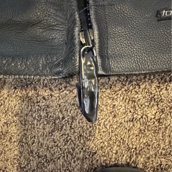 Vintage Leather Tour Master Coaster Series II Insulated Motorcycle Jacket 2XL - Picture 4 of 7